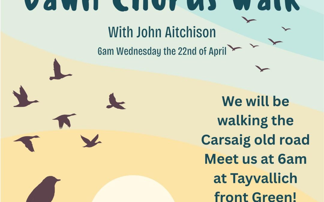 Dawn Chorus Walk – 22/04/26