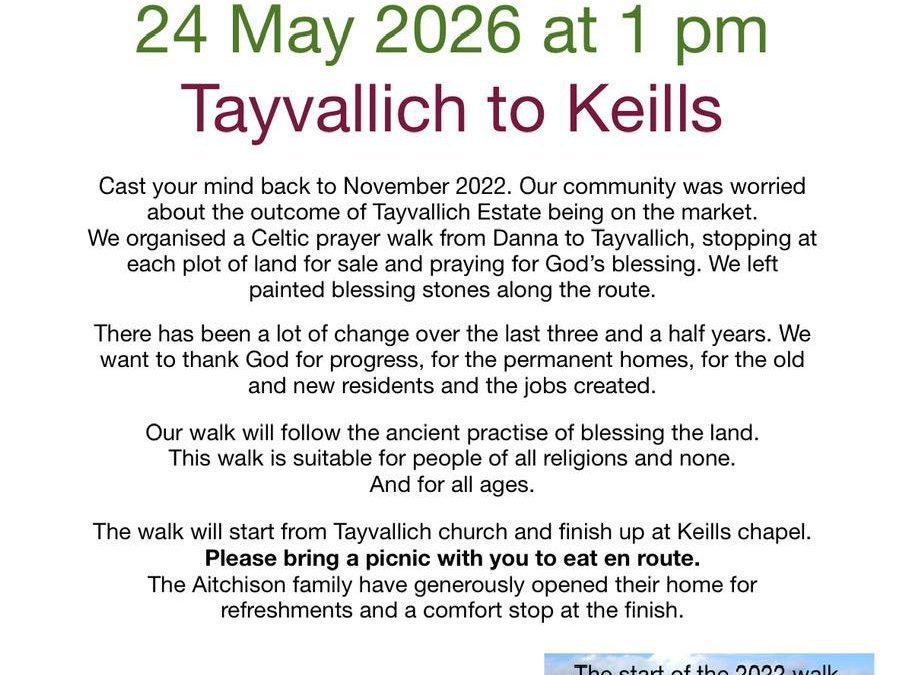 Celtic Blessing Walk